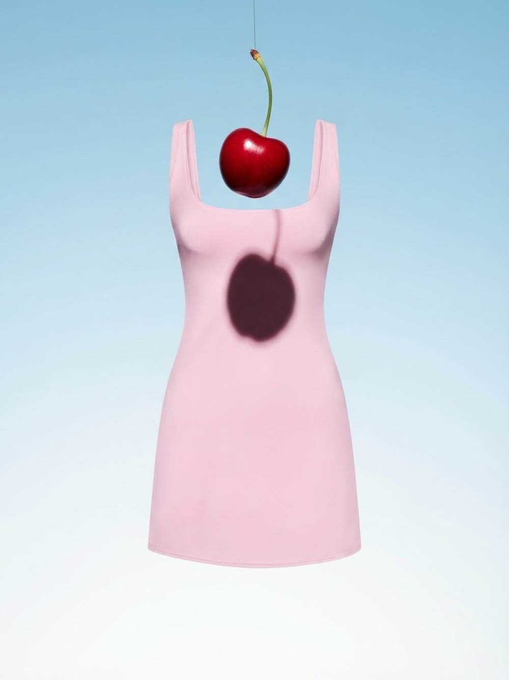 SKIMS Cotton Jersey Dress Cherry Blossom Pink NWT Large